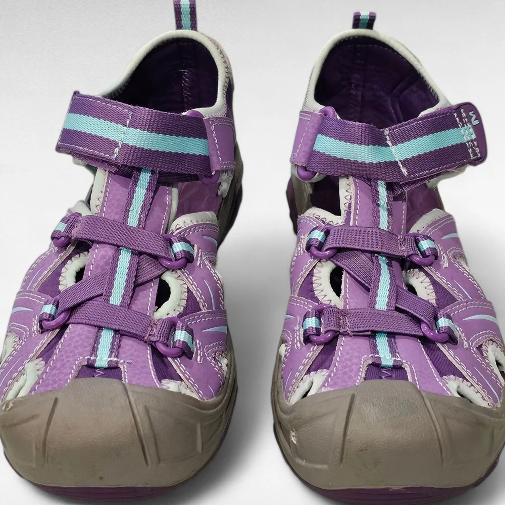 Merrell Hydro Hiker Sandal Purple and Blue Girls Size 4 M